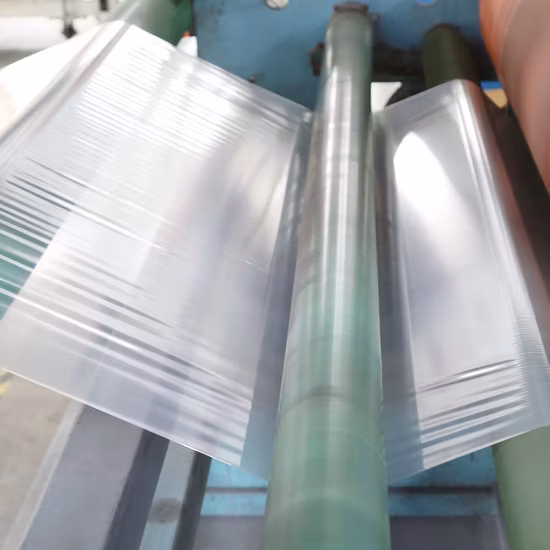 Film protecteur de verre de fenêtre de couleur transparente PE