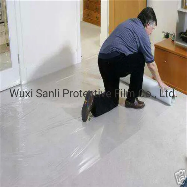 Ruban protecteur de film de protection temporaire pour tapis
