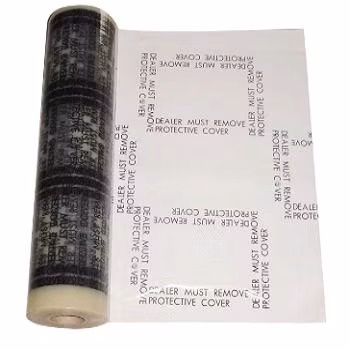 Film protecteur de tapis gaufré antidérapant, tapis de voiture avec Film protecteur